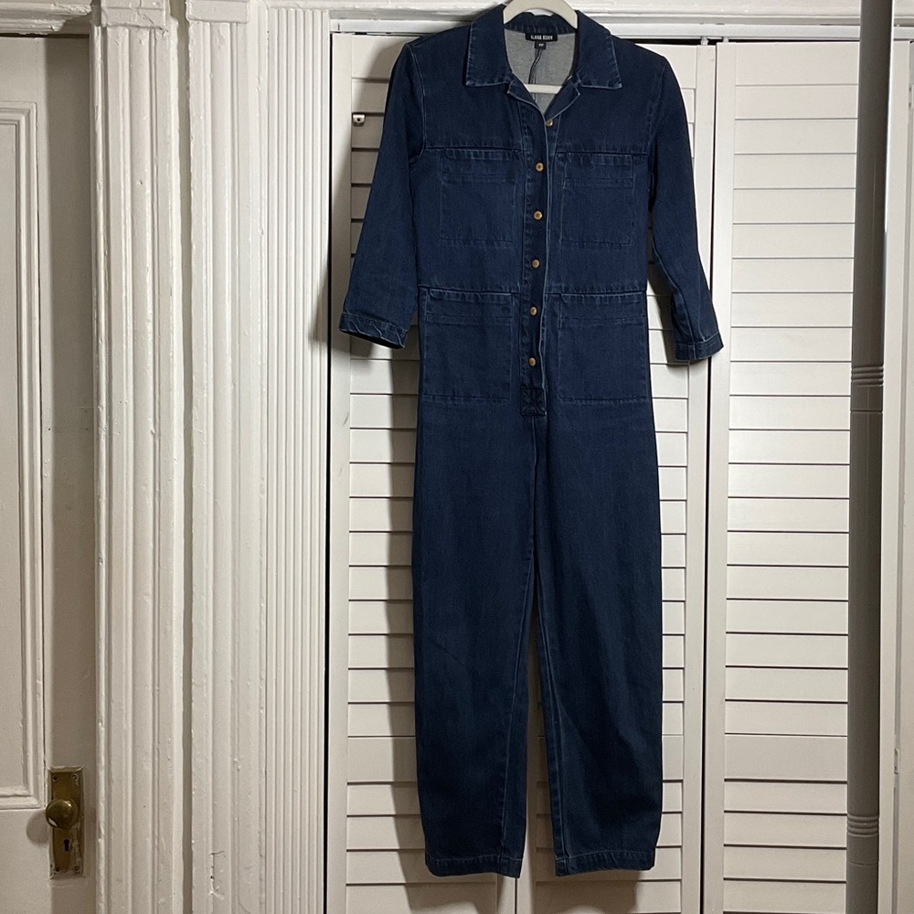 Ilana Kohn Blue Denim Jumpsuit